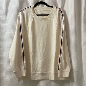 NWOT L&G Side Stripe Cozy Cotton Colorblock Stripe Tunic